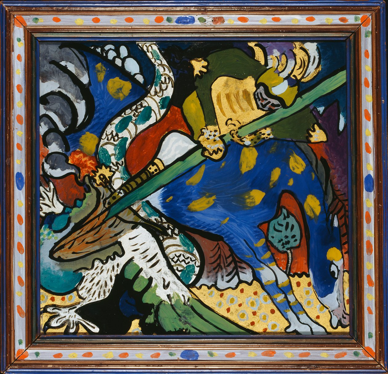 Svatý Jiří I od Wassily Kandinsky