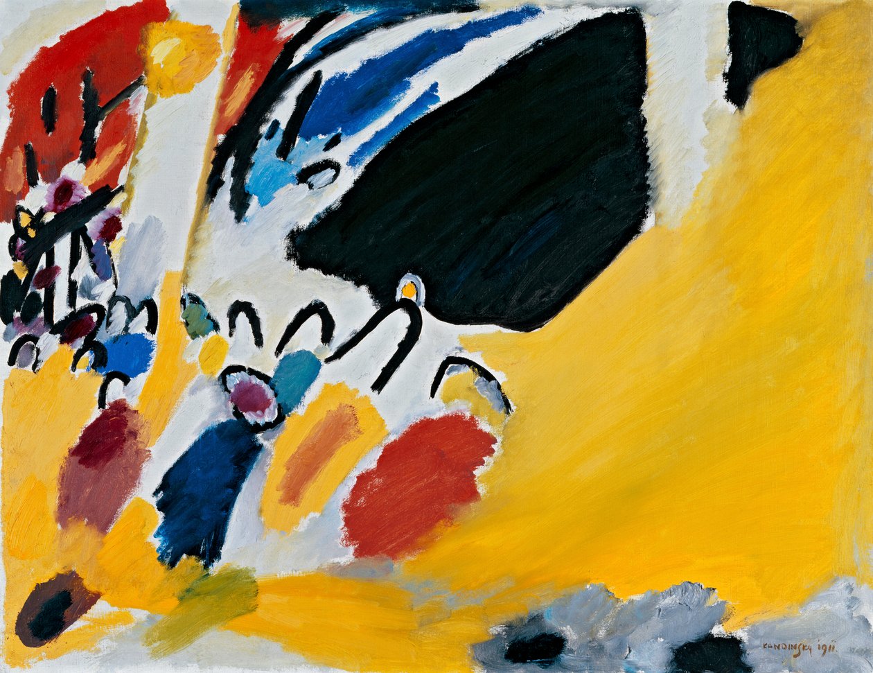 Impression III (koncert) od Wassily Kandinsky