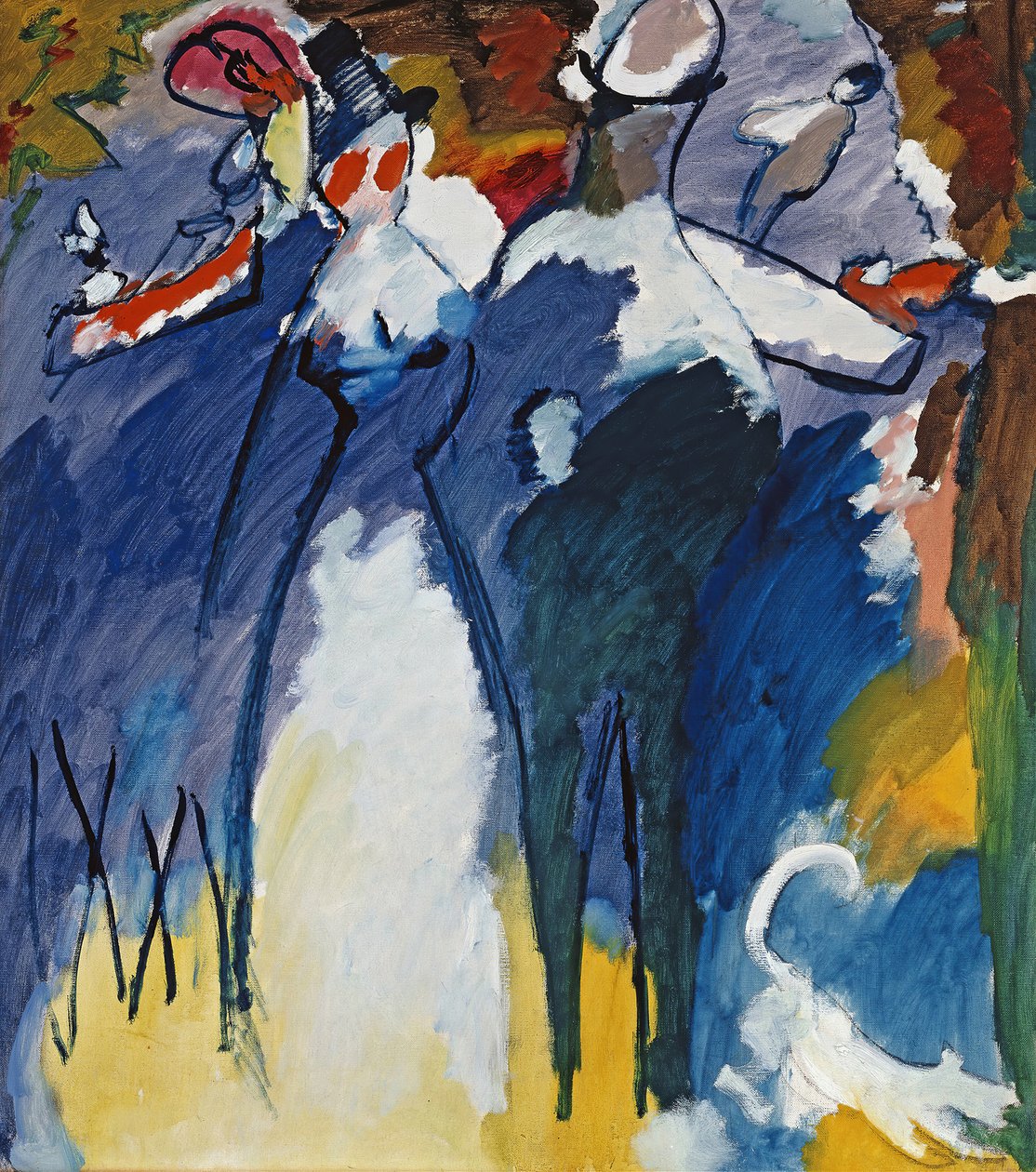 Imprese VI neděle, 1911. od Wassily Kandinsky