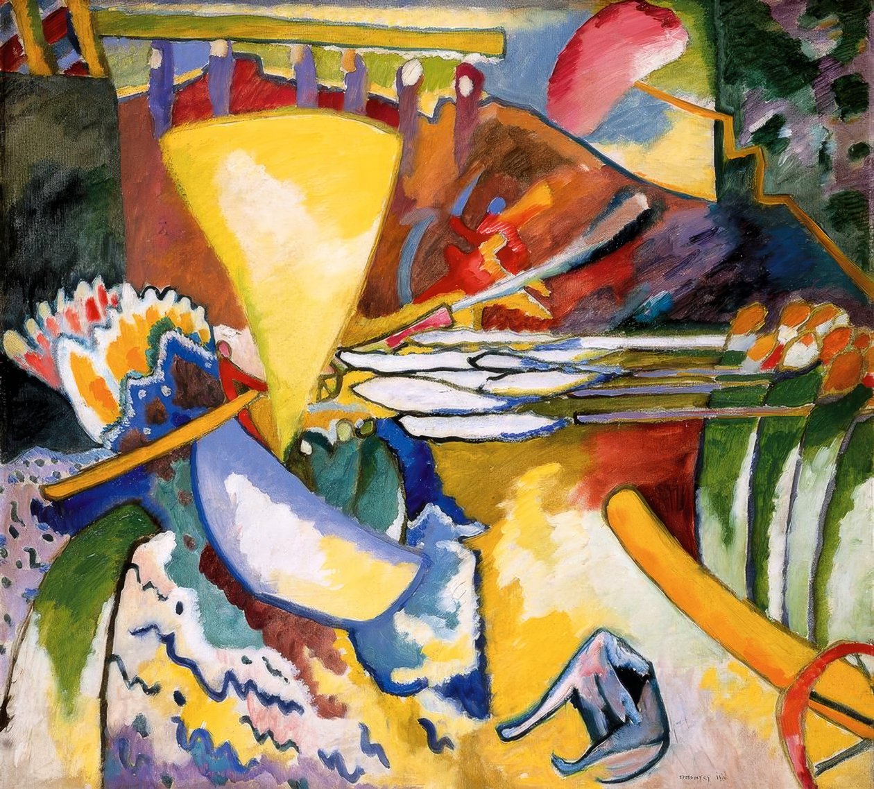 Improvizace 11 od Wassily Kandinsky