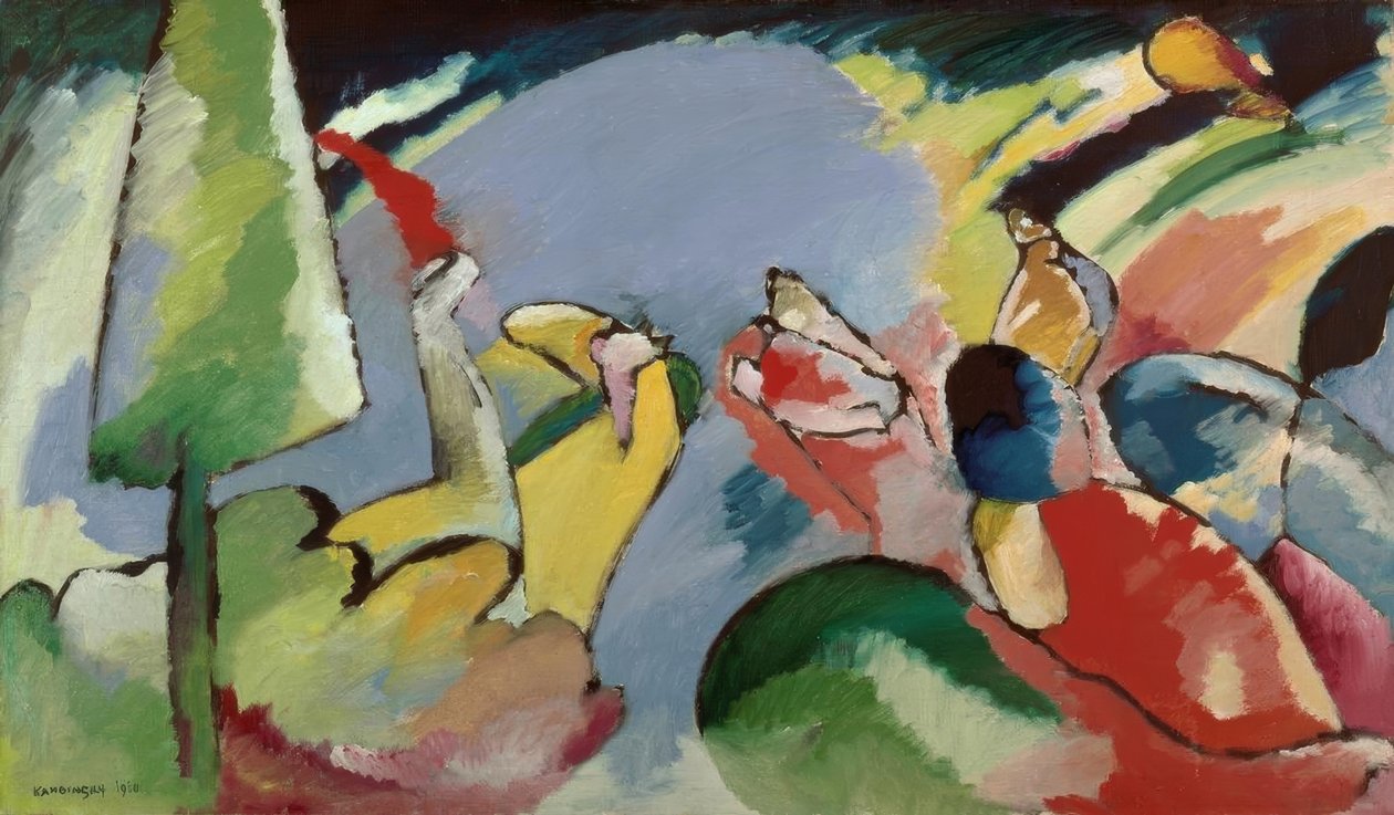 Improvizace 14 od Wassily Kandinsky