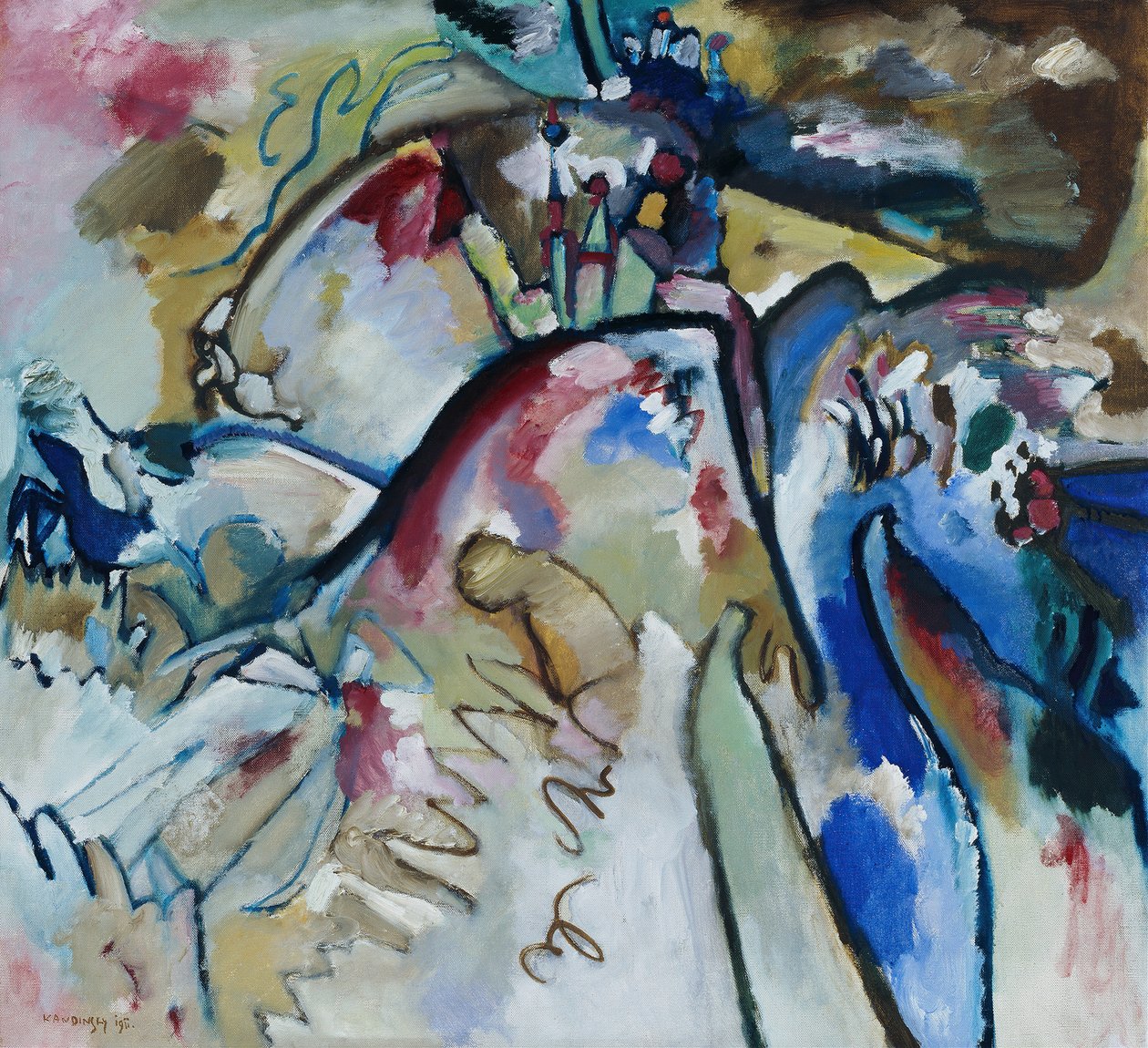 Improvizace 21a, 1911. od Wassily Kandinsky