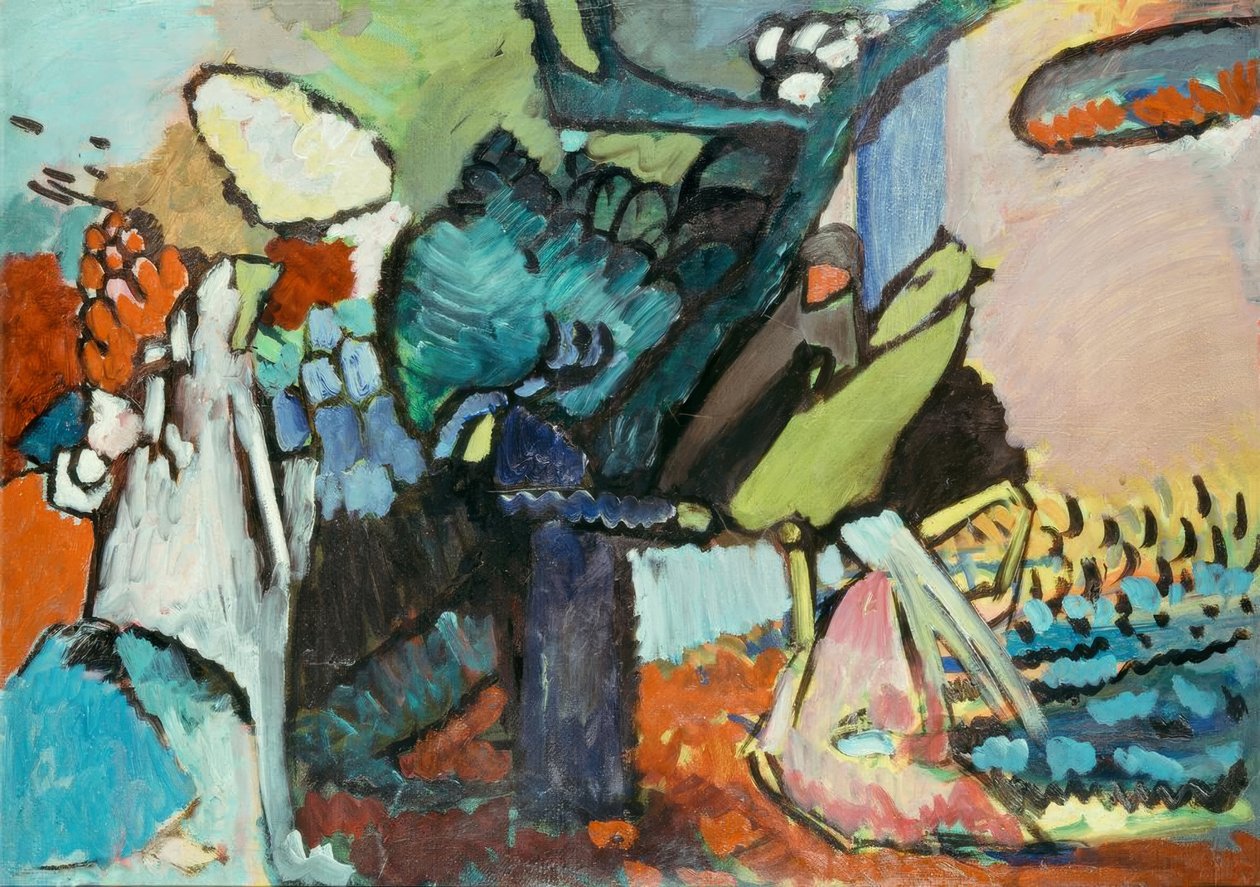 Improvizace 4 od Wassily Kandinsky