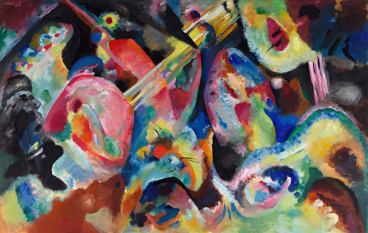 Improvizace. Potopa, 1913. od Wassily Kandinsky
