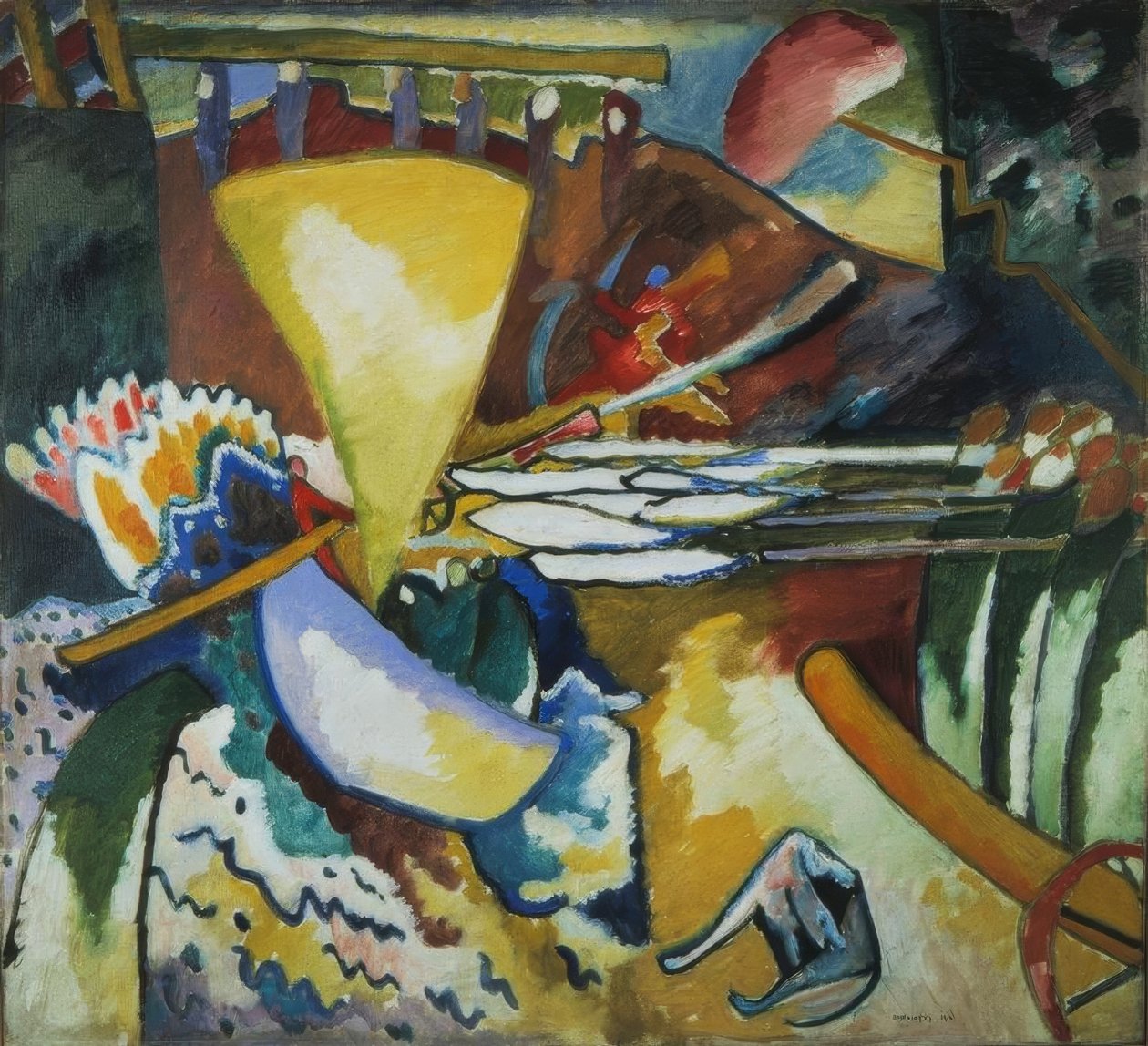 Improvizace II od Wassily Kandinsky