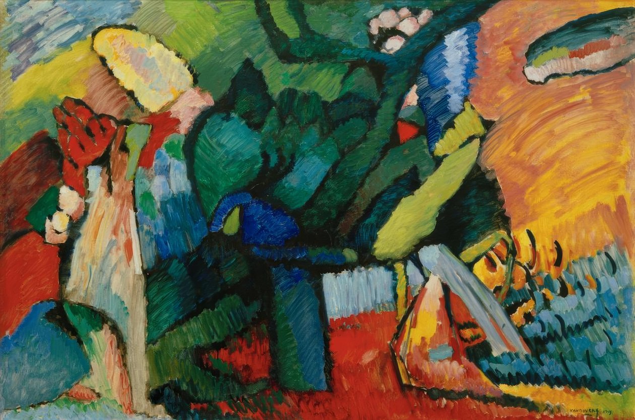 Improvizace č. 4 od Wassily Kandinsky