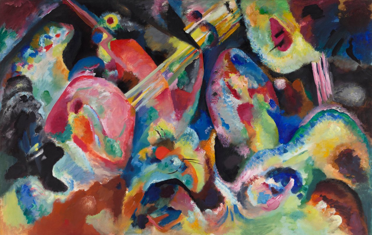 Improvizační záplava od Wassily Kandinsky