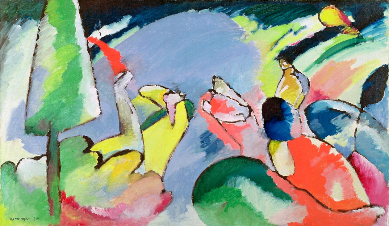 Improvizace XIV od Wassily Kandinsky