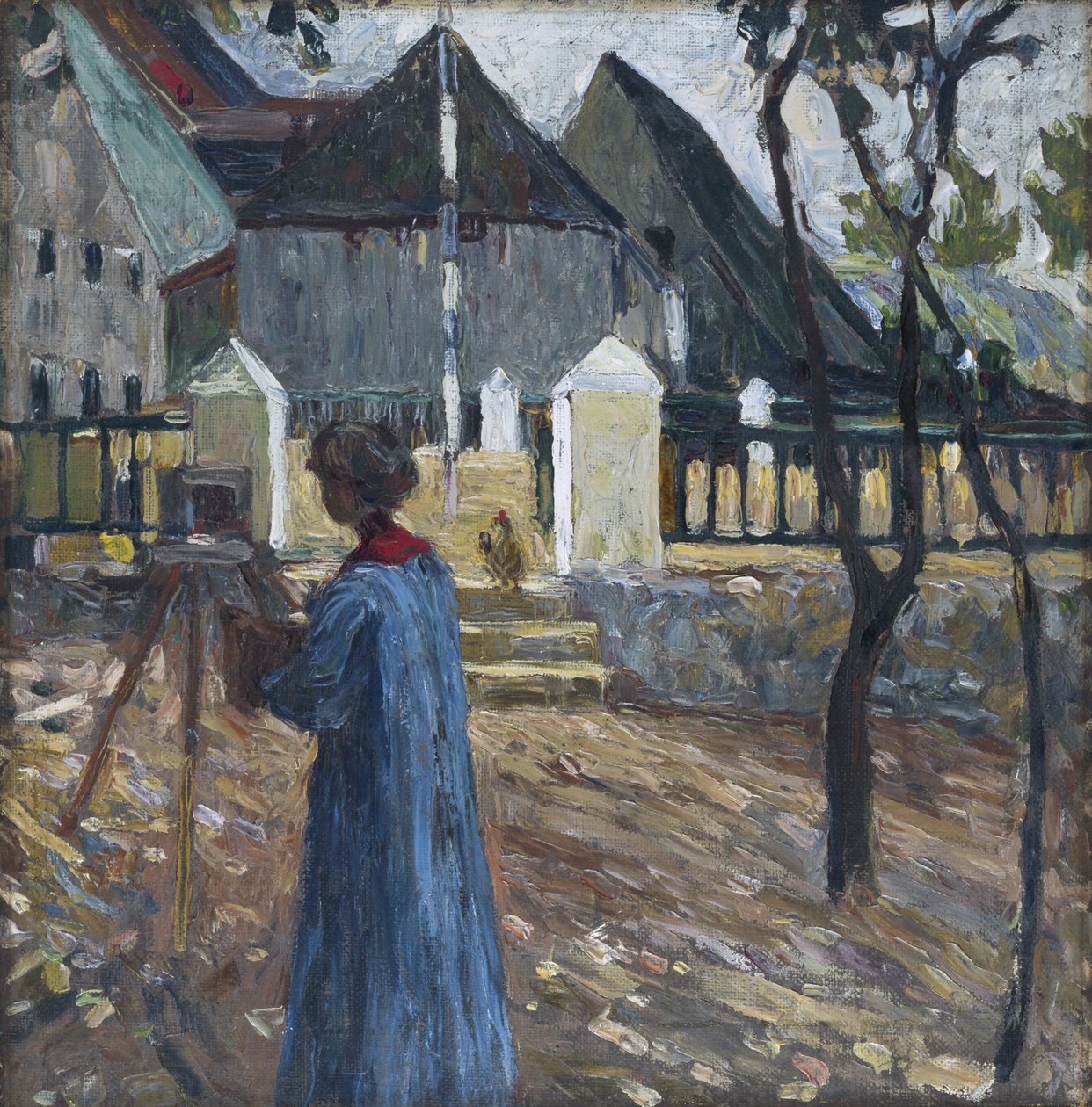 Kallmünz – Gabriele Münter obraz II od Wassily Kandinsky