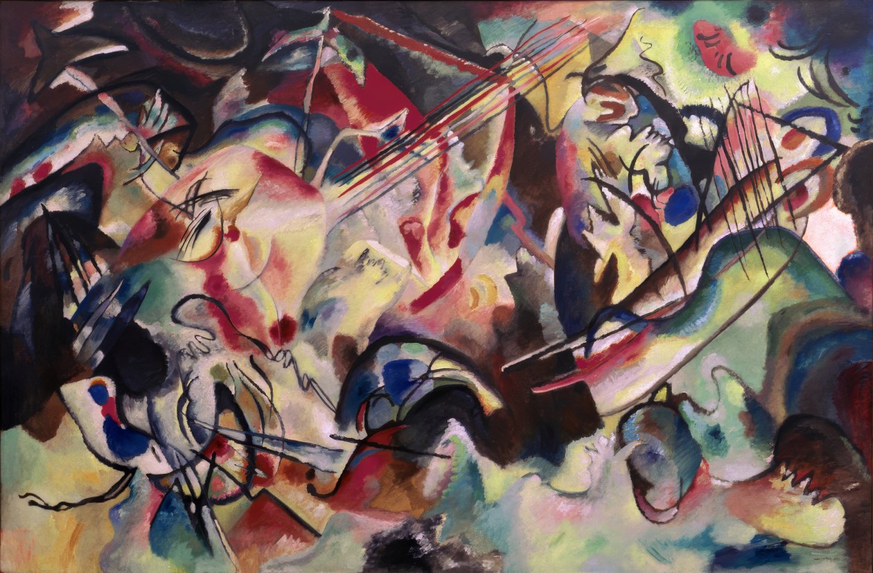 Složení VI od Wassily Kandinsky
