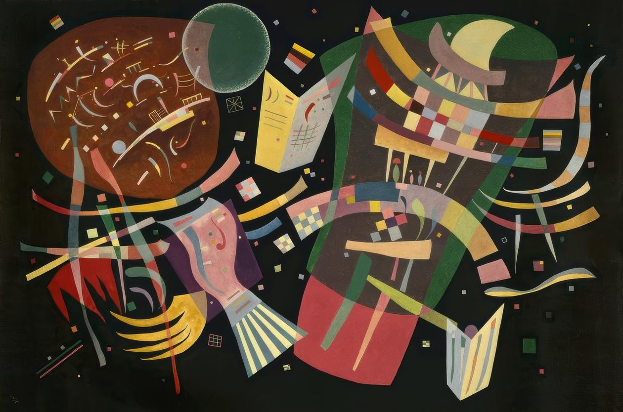 Složení X od Wassily Kandinsky