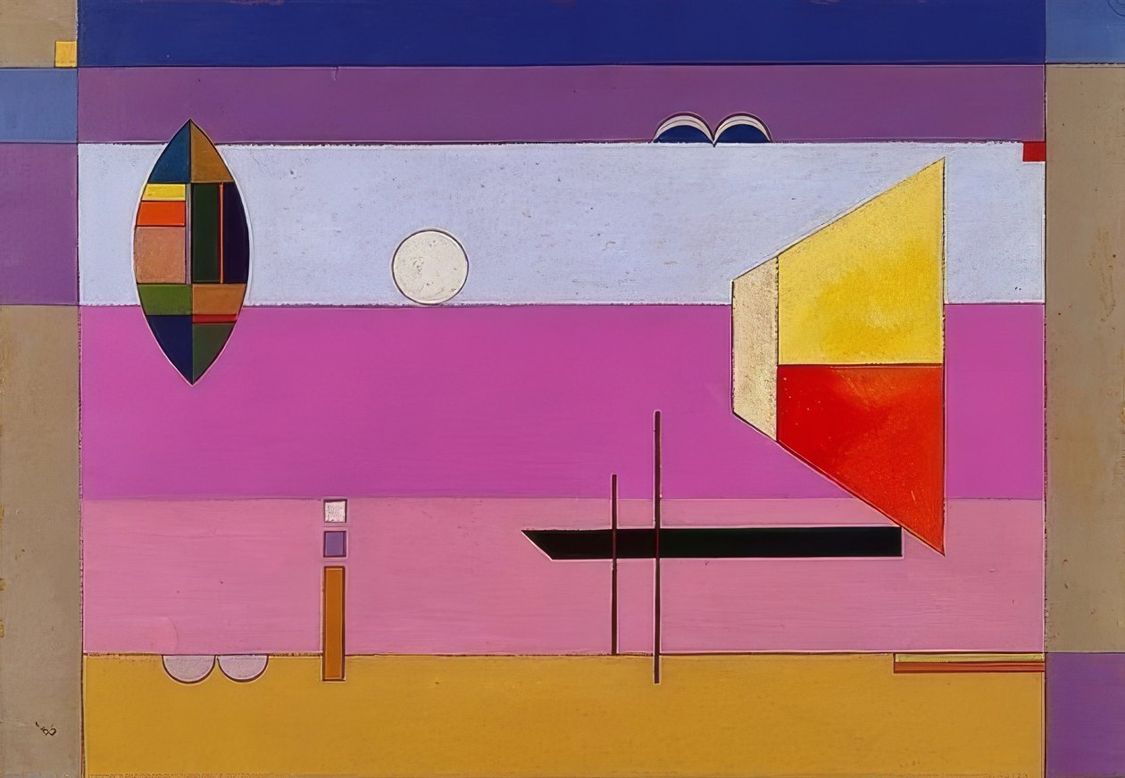 Cool pruhy. 1930 od Wassily Kandinsky