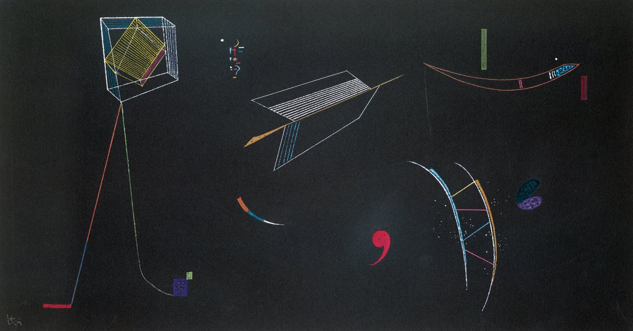 Čáry od Wassily Kandinsky