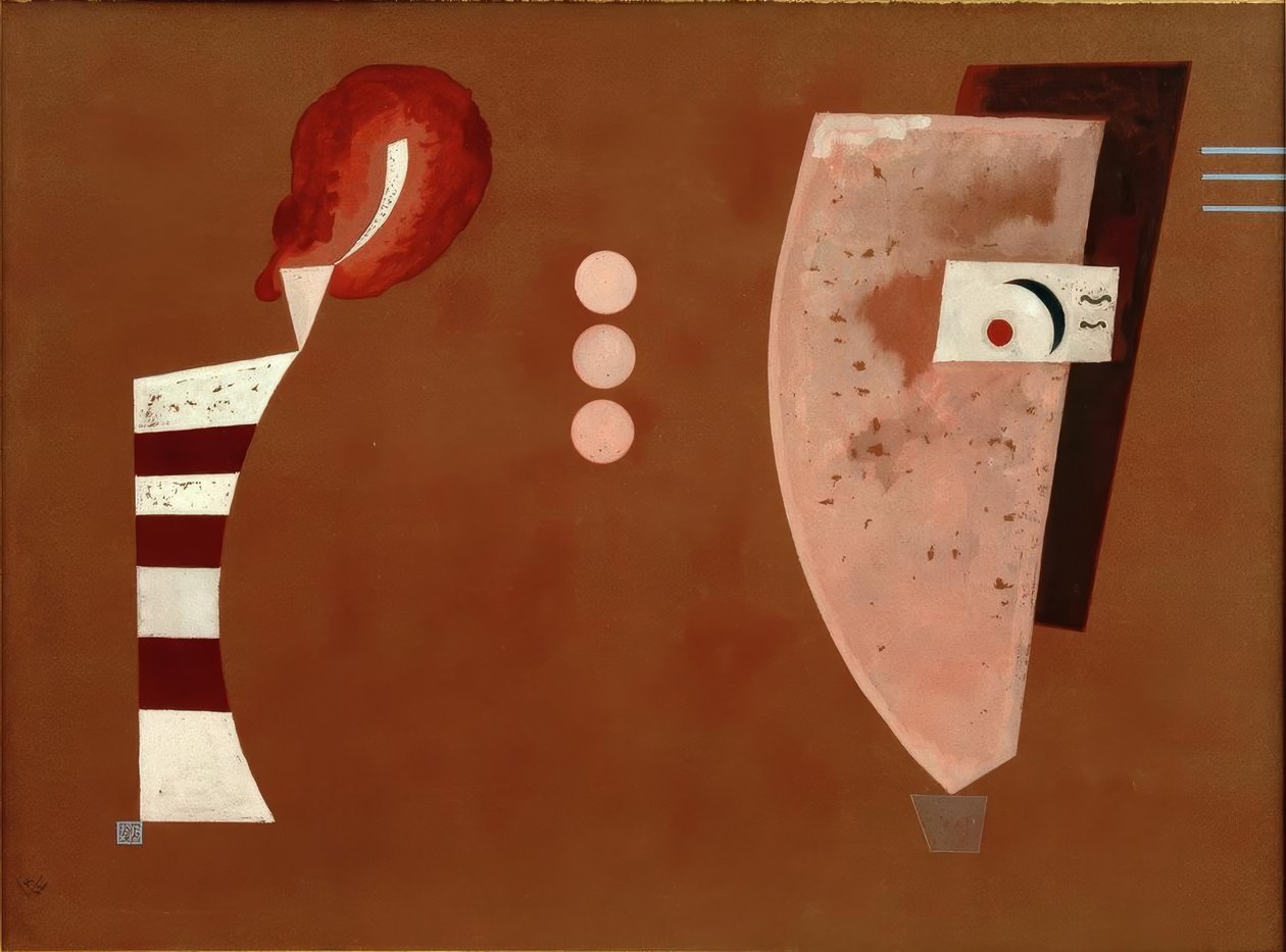 Střední kruhy od Wassily Kandinsky