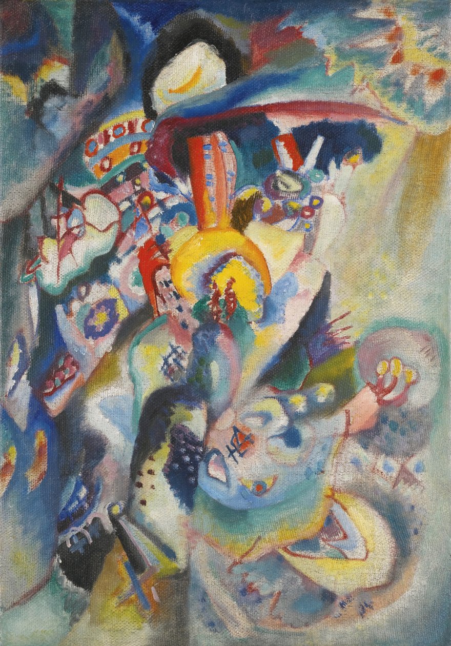 Moskva II, 1916 od Wassily Kandinsky