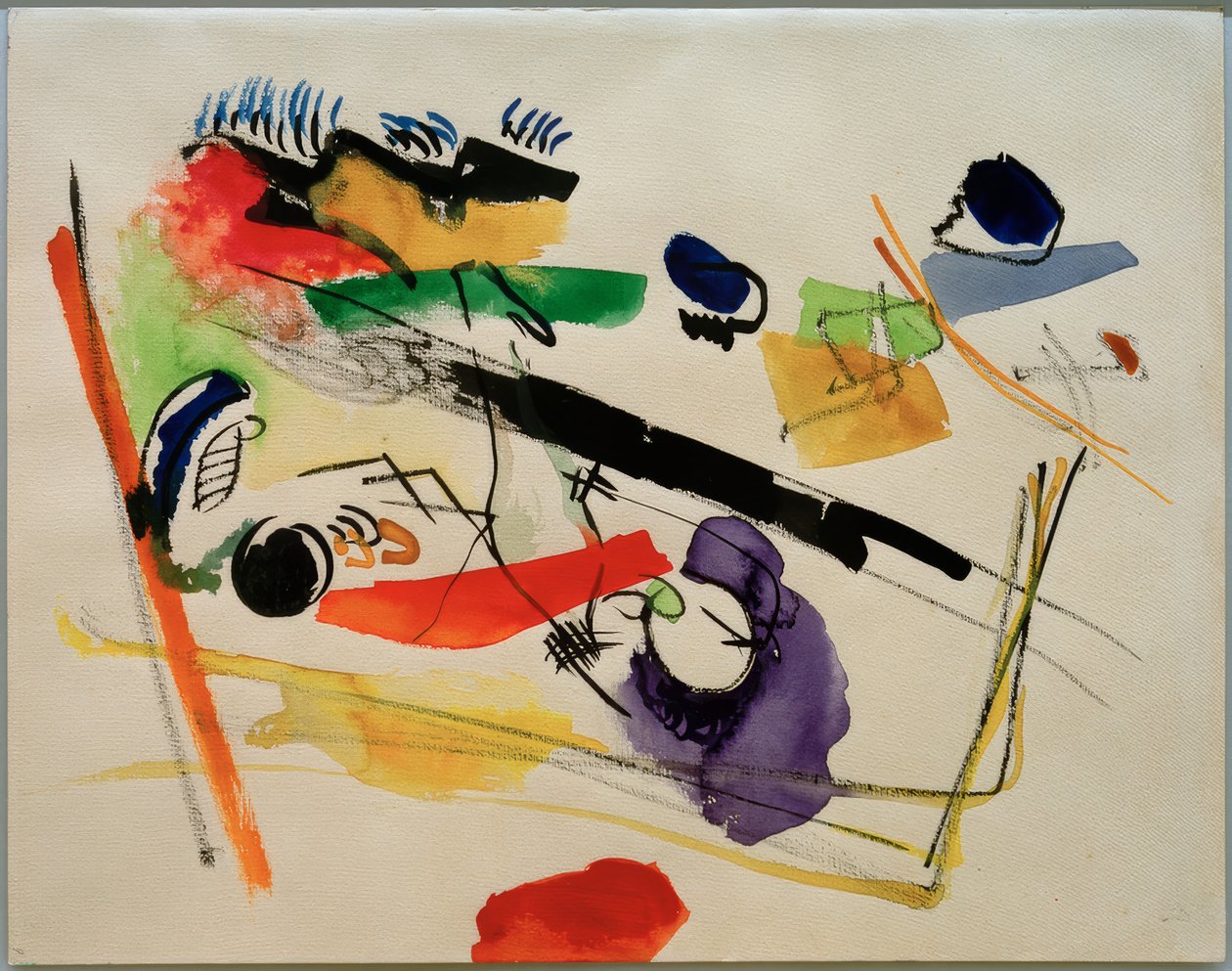 Nepojmenovaná od Wassily Kandinsky