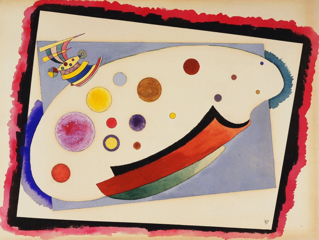 Oválné anime od Wassily Kandinsky