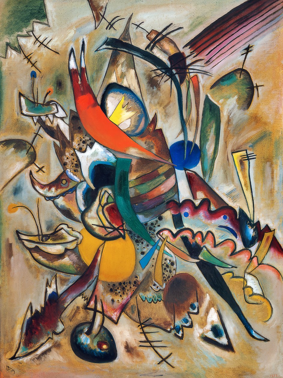 Malování s body od Wassily Kandinsky