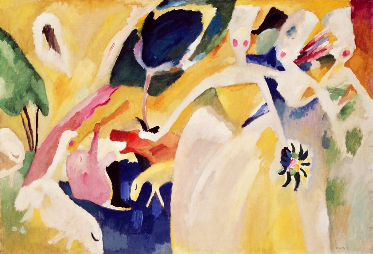 Pastorální od Wassily Kandinsky