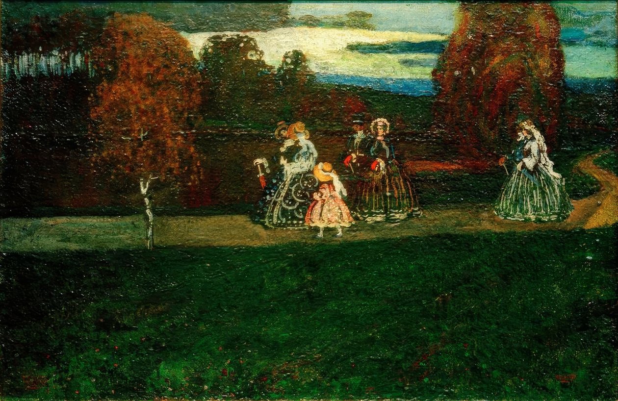 Promenáda od Wassily Kandinsky