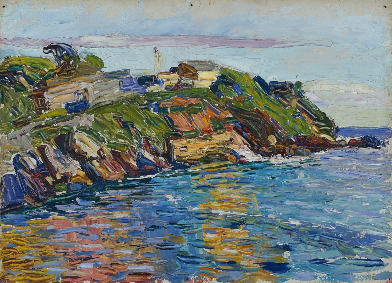 Rapallo – záliv od Wassily Kandinsky