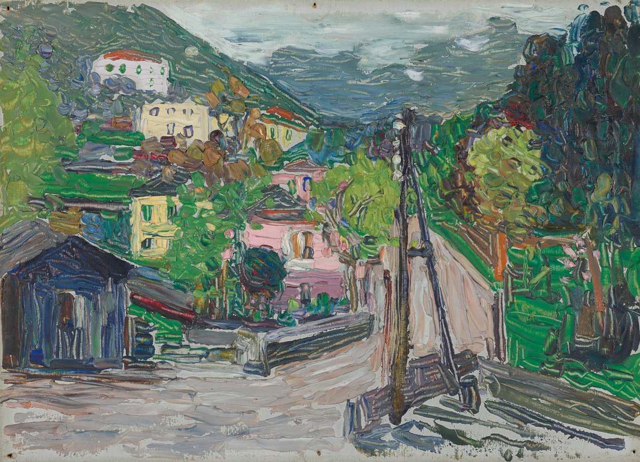 Rapallo – Z okna od Wassily Kandinsky