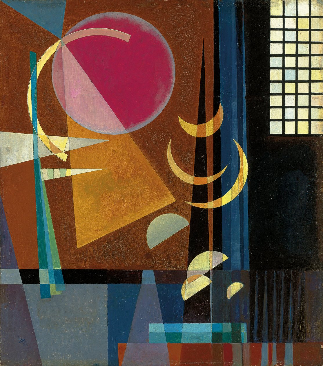 Ostrý-klidný od Wassily Kandinsky