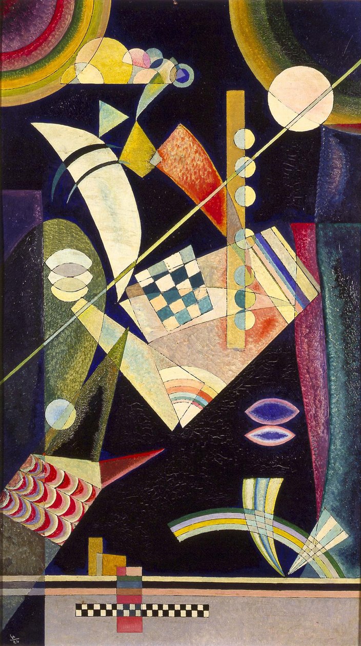 Ostrá tvrdost, 1926 od Wassily Kandinsky