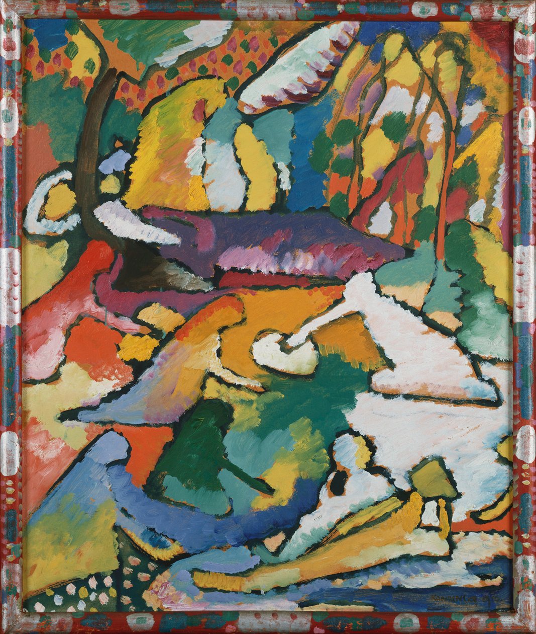 Náčrt pro „Composition II“ od Wassily Kandinsky
