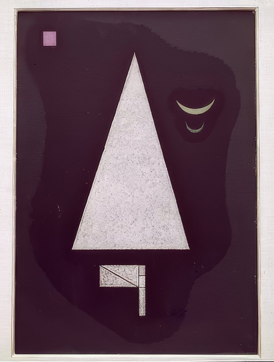 Špičatá bílá. 1930 od Wassily Kandinsky