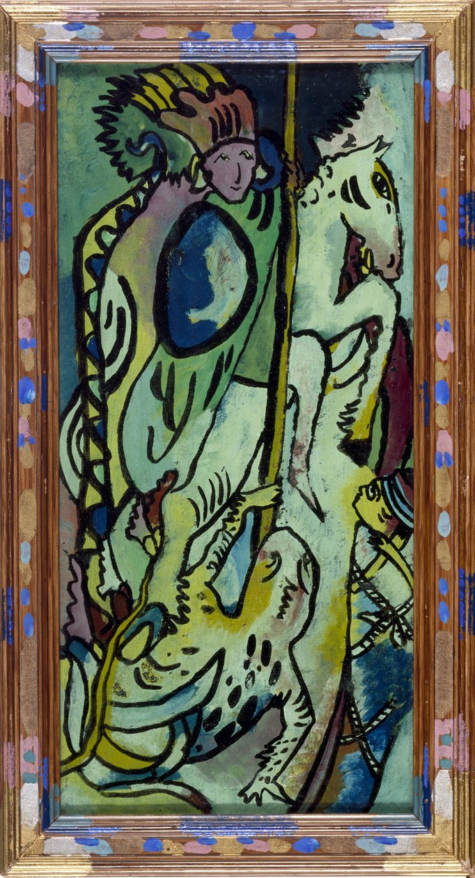 Svatý Georg II od Wassily Kandinsky