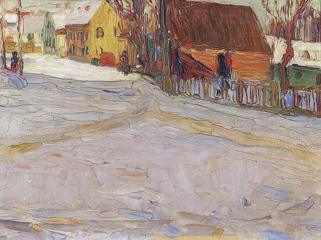 Městská krajina od Wassily Kandinsky