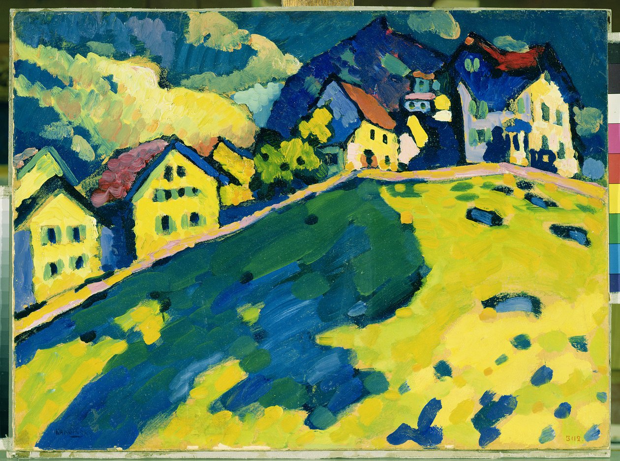 Letní krajina od Wassily Kandinsky