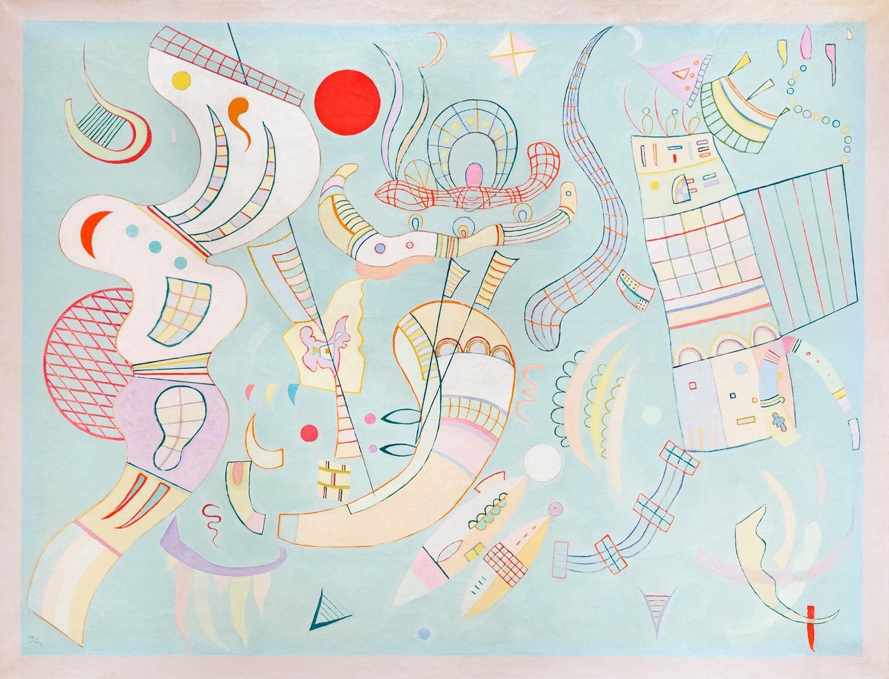 Selkeät jännitteet od Wassily Kandinsky