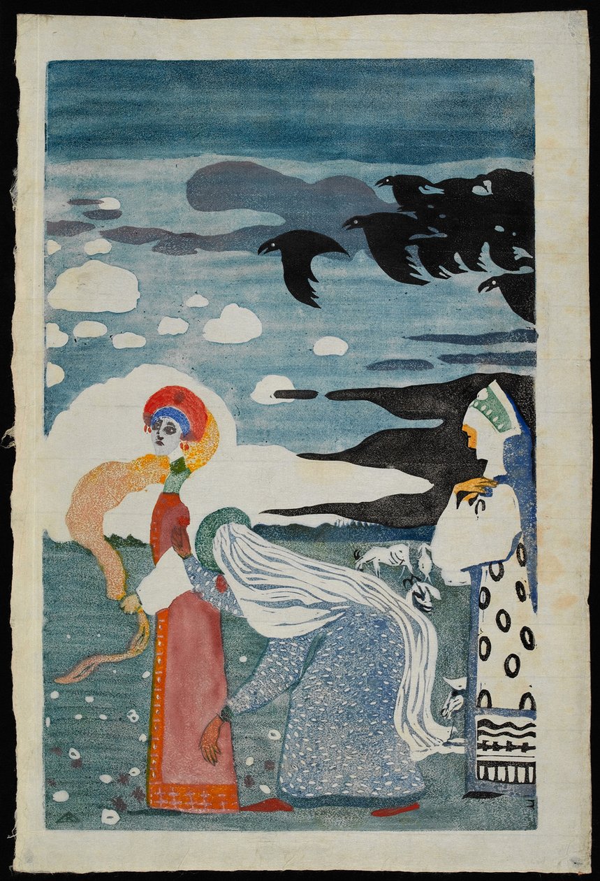 Havrani, 1907. od Wassily Kandinsky