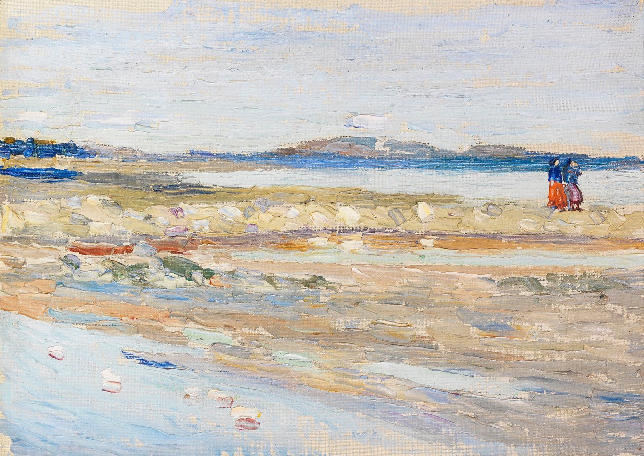 Tunis. Pláž, 1905. od Wassily Kandinsky