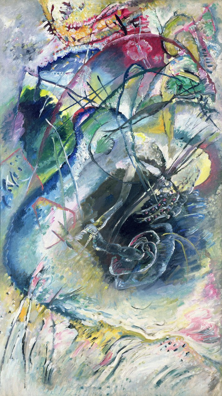 Improvizace bez názvu, 1914 od Wassily Kandinsky