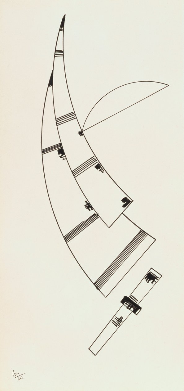 Bez názvu, číslo 7 od Wassily Kandinsky