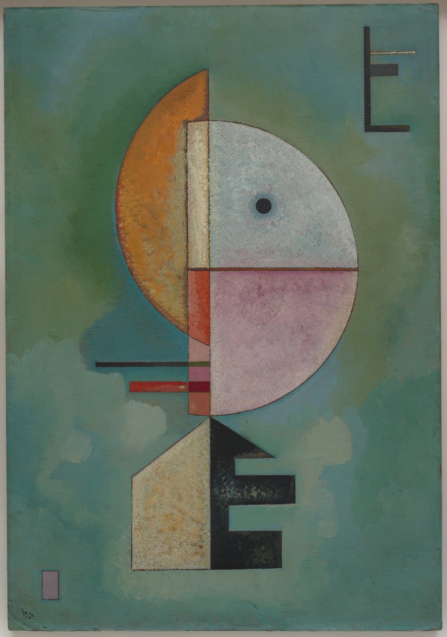 Nahoru, 1929 od Wassily Kandinsky