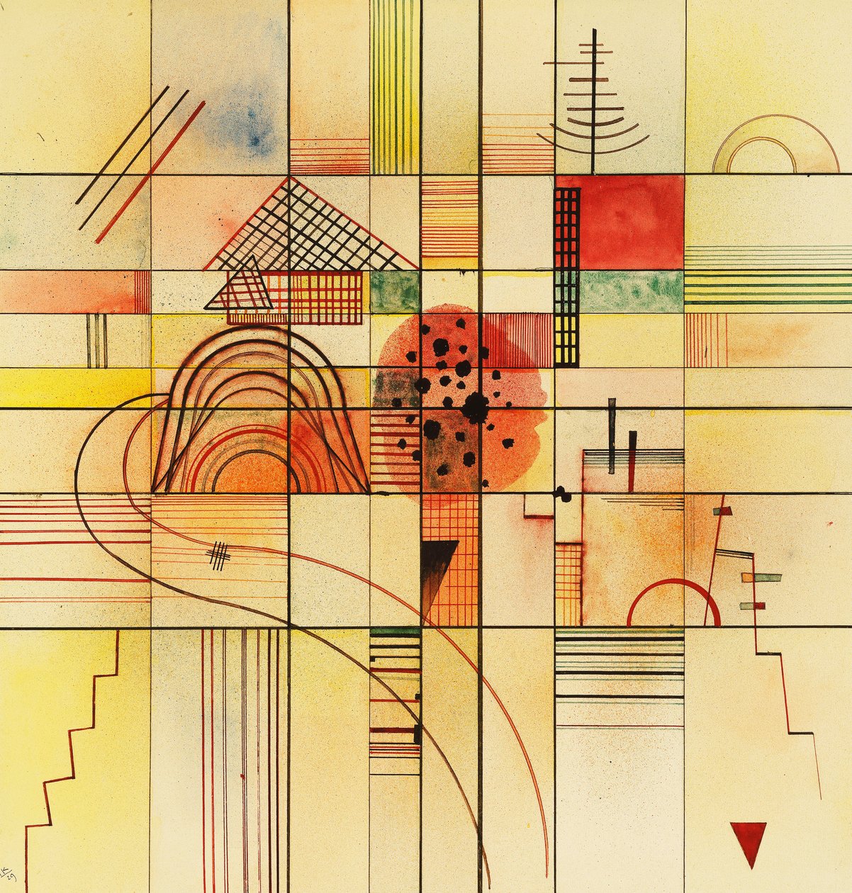 Různé obdélníky od Wassily Kandinsky