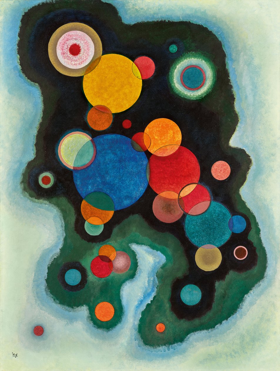 Prohloubený impuls, 1928. od Wassily Kandinsky