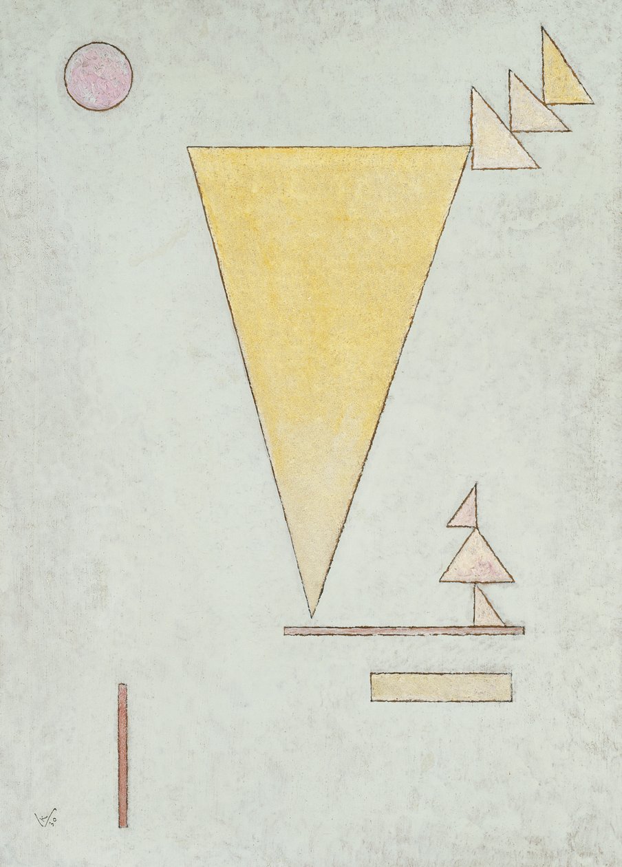 Bílý; Weiss od Wassily Kandinsky