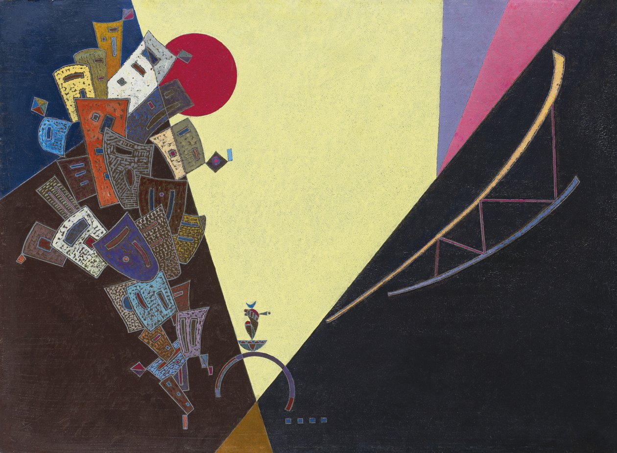 Kvetoucí, 1943 od Wassily Kandinsky