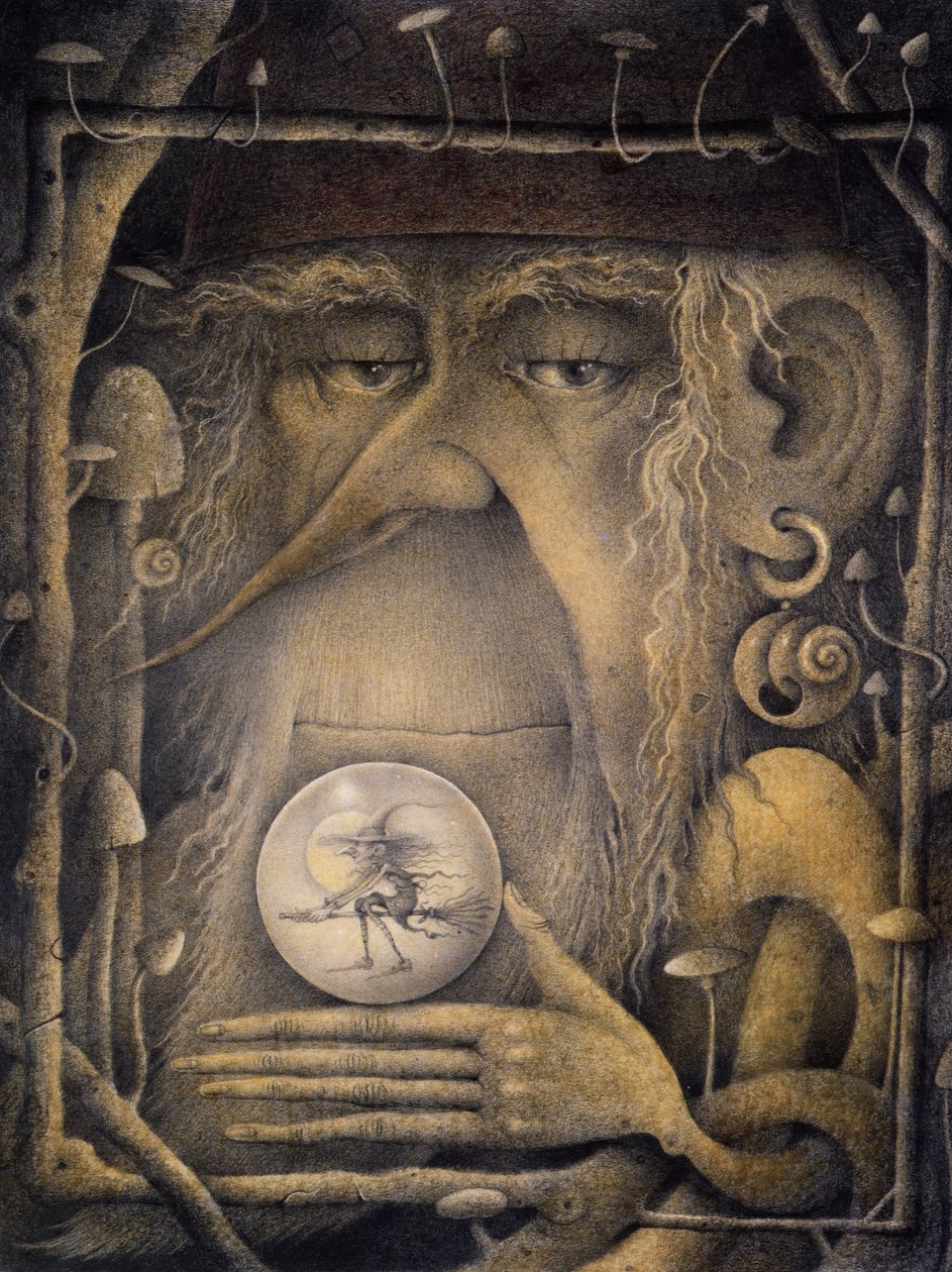 Pan Leafmould, 2000 (kombinovaná technika) od Wayne Anderson