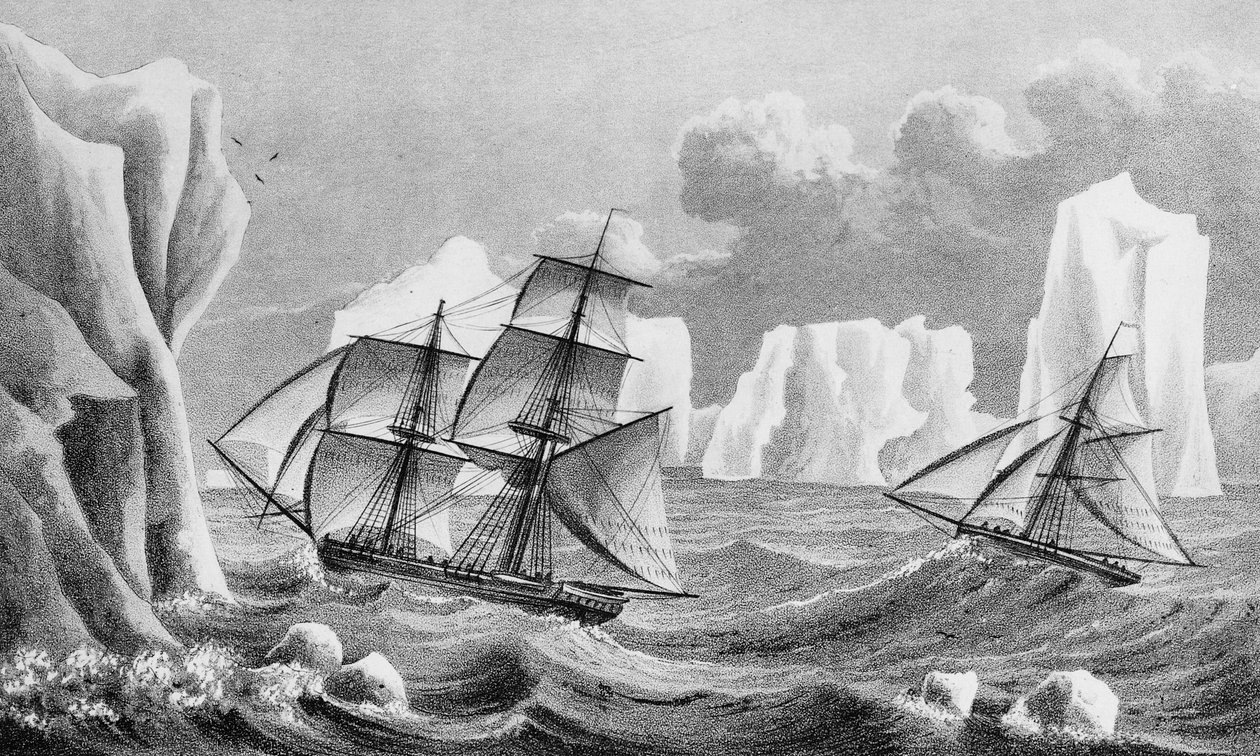 Brigáda Jane a řezačka Beaufoy, 1825 od Weddell