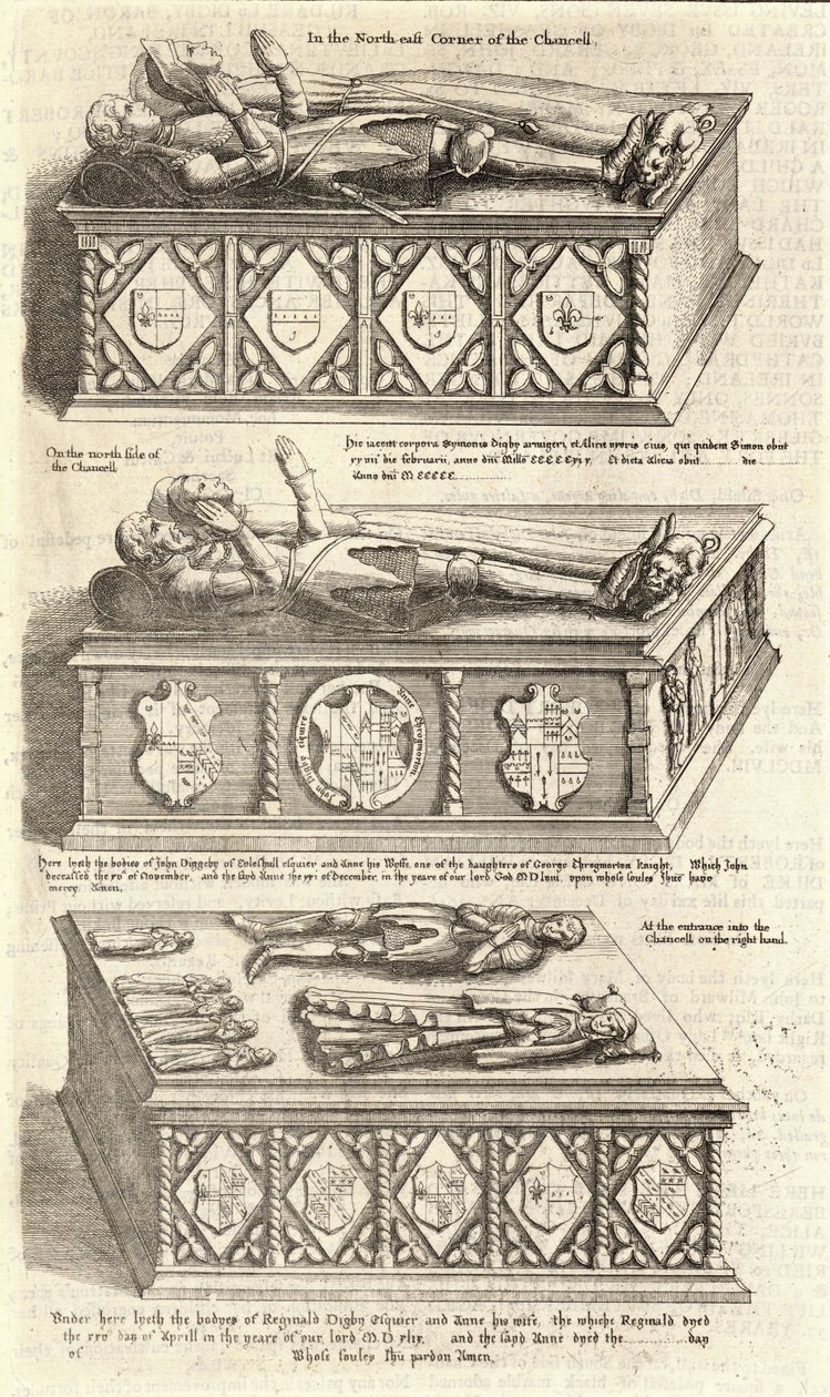 Rodina Digby (památka) od Wenceslaus Hollar