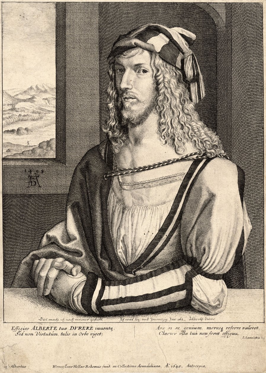 Dürer mladší od Wenceslaus Hollar