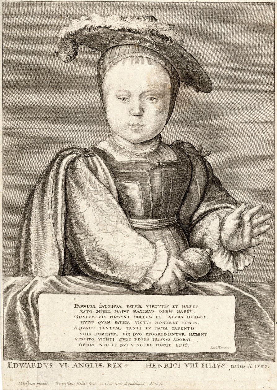 Edward V. od Wenceslaus Hollar