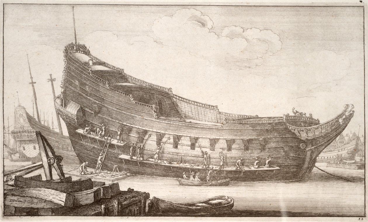 Vybavení trupu. Stav 3 od Wenceslaus Hollar