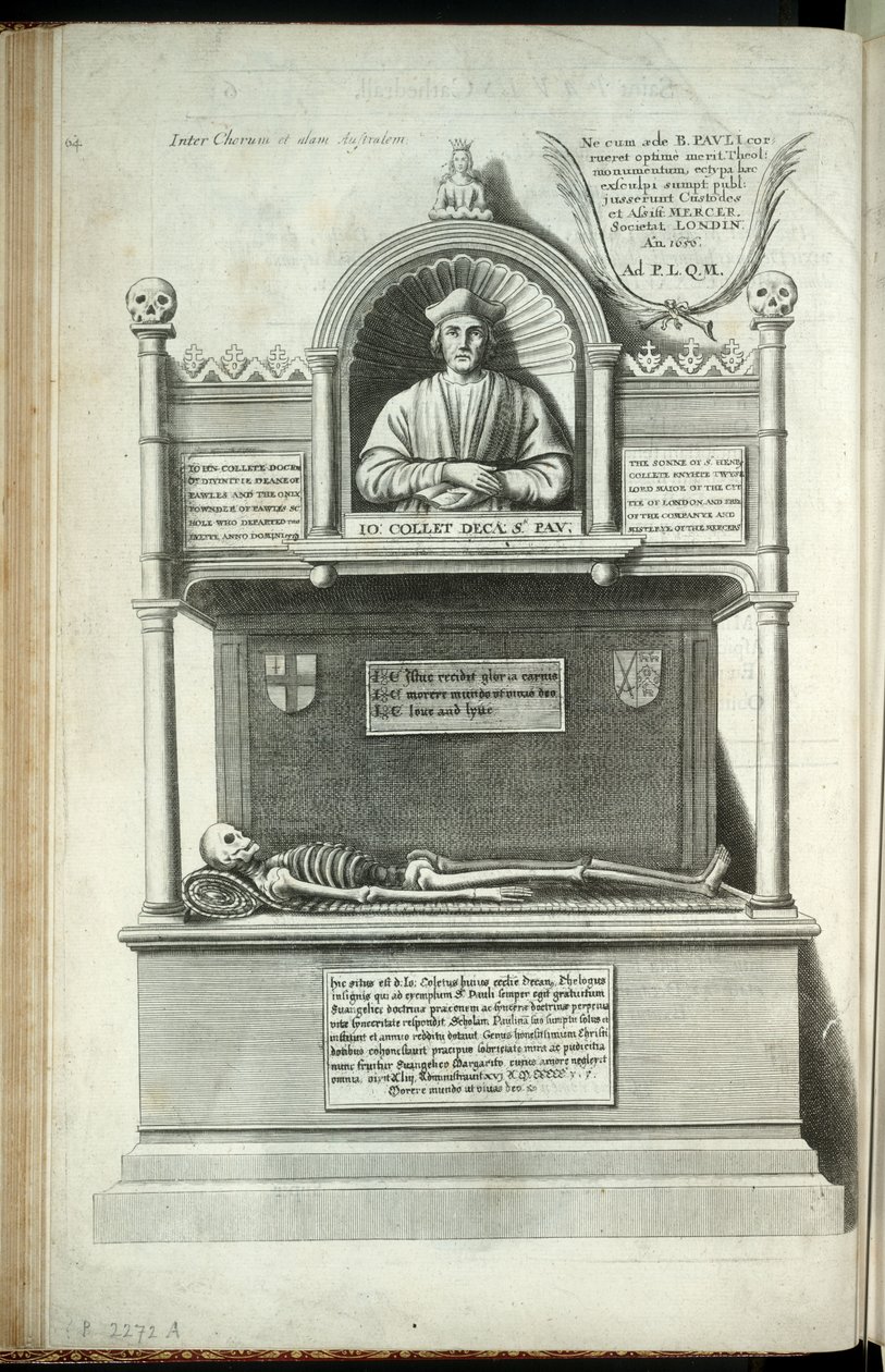 John Colet. Stav 1 od Wenceslaus Hollar